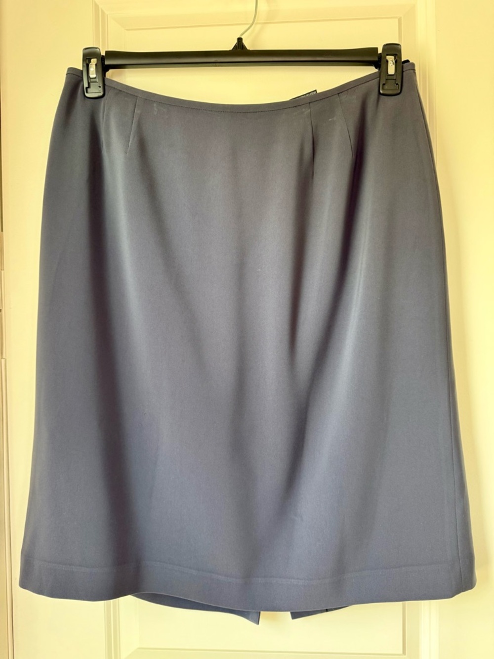 Kasper vintage Slate Blue A-Line Skirt